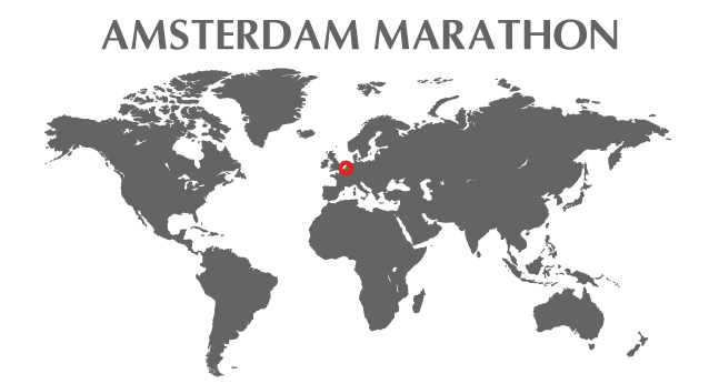 Location of Amsterdam