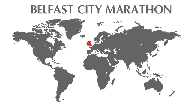 Location of Belfast