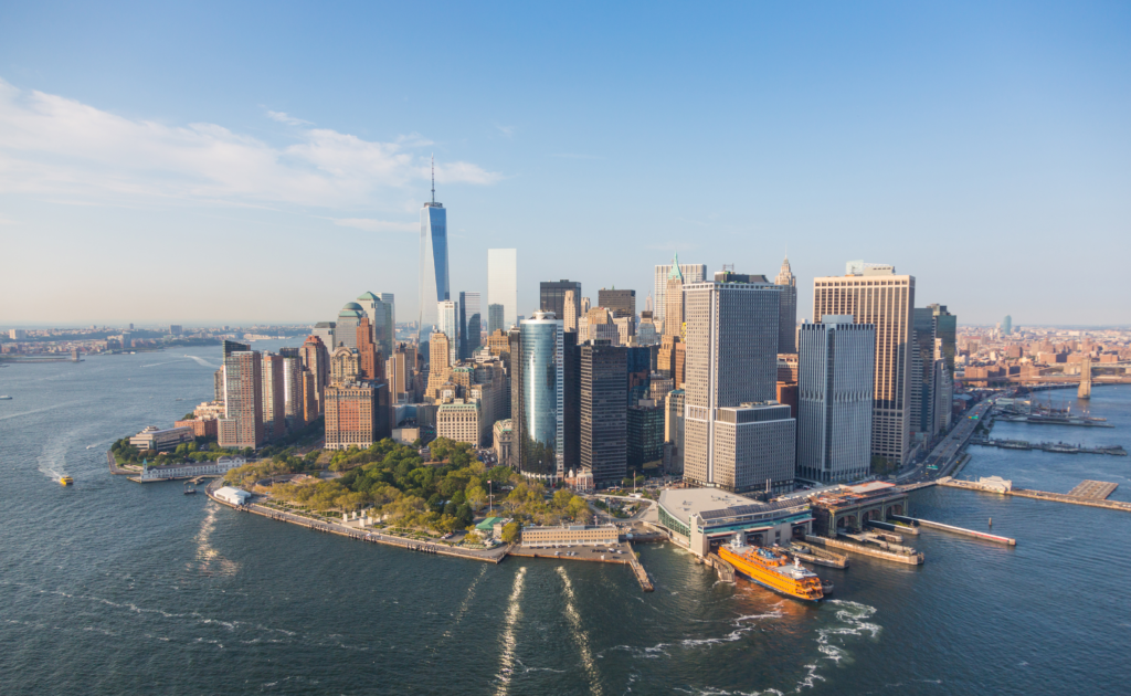 A view of New York where the New York City Marathon is being held