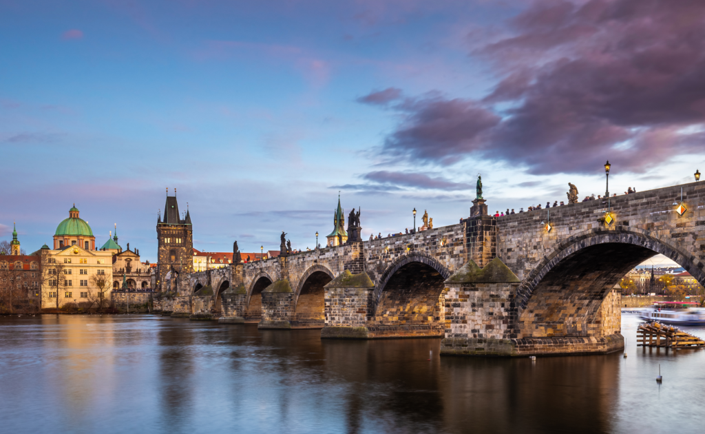 Landscape of the Prague Marathon