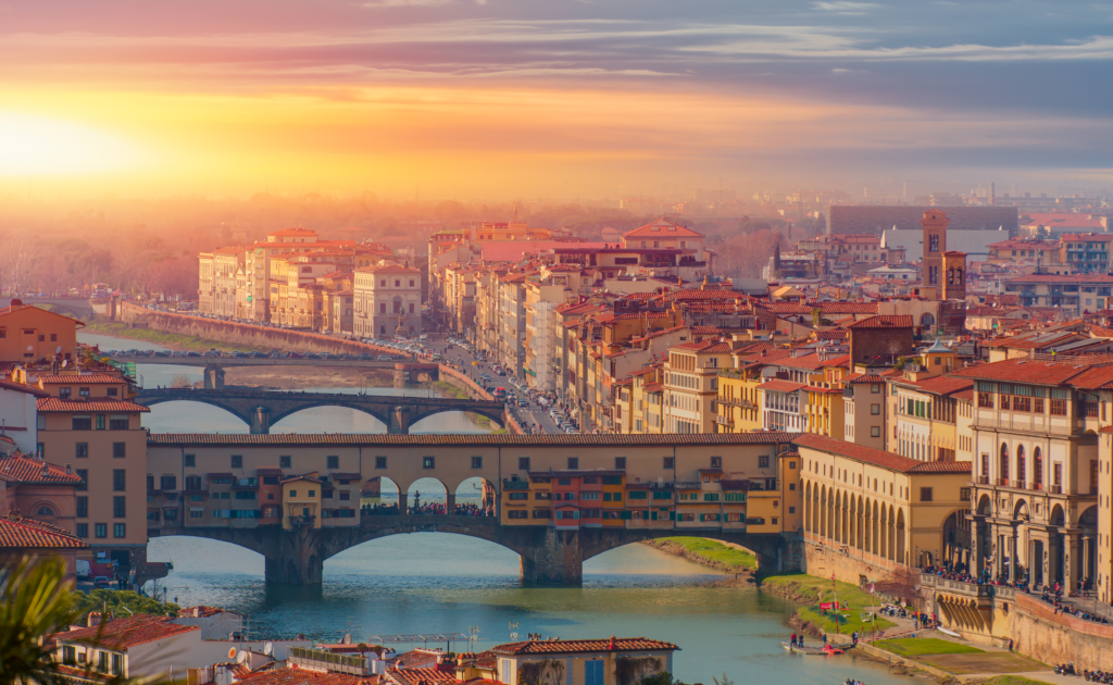 Landscape of the Florence Marathon