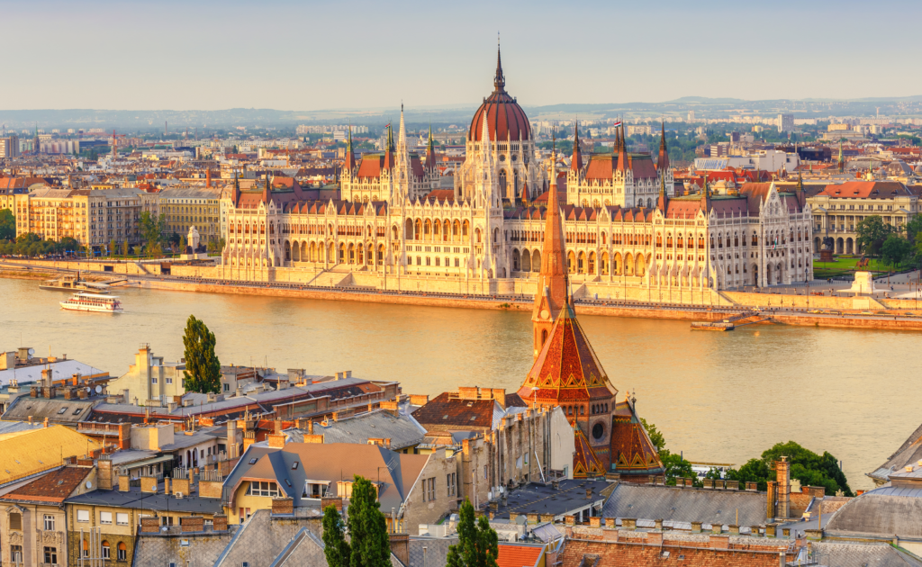 A View of Budapest where the Budapest Marathon is being held