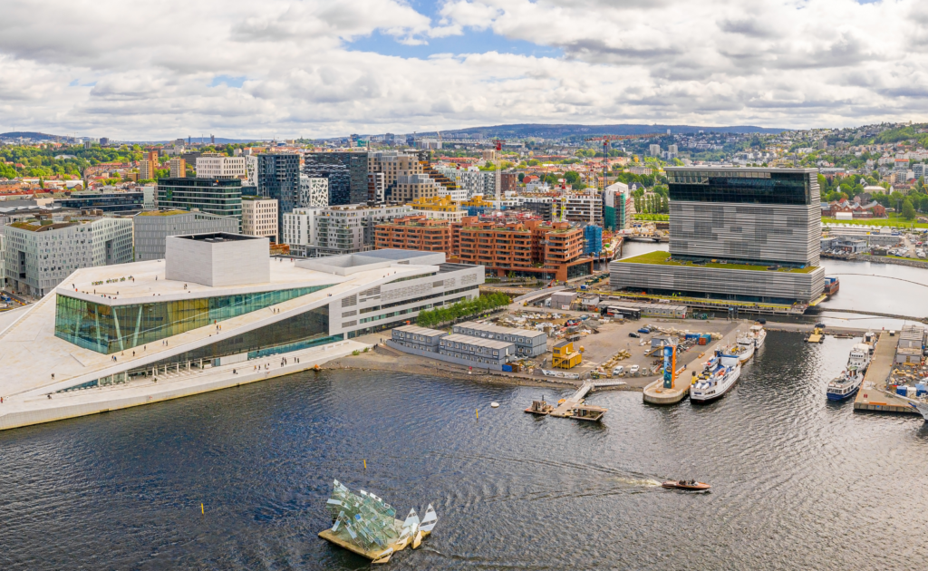 Landscape of the Oslo Marathon