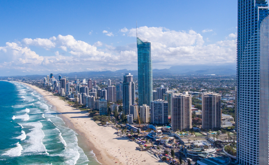 A View of Gold Coast where the Goid Coast Marathon