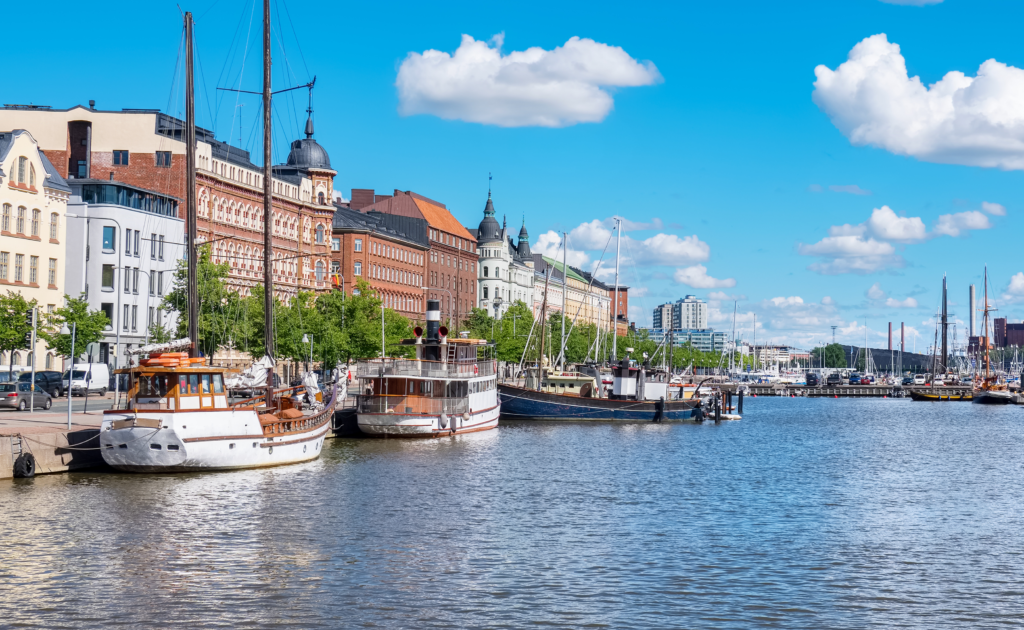 Landscape of the Helsinki City Marathon