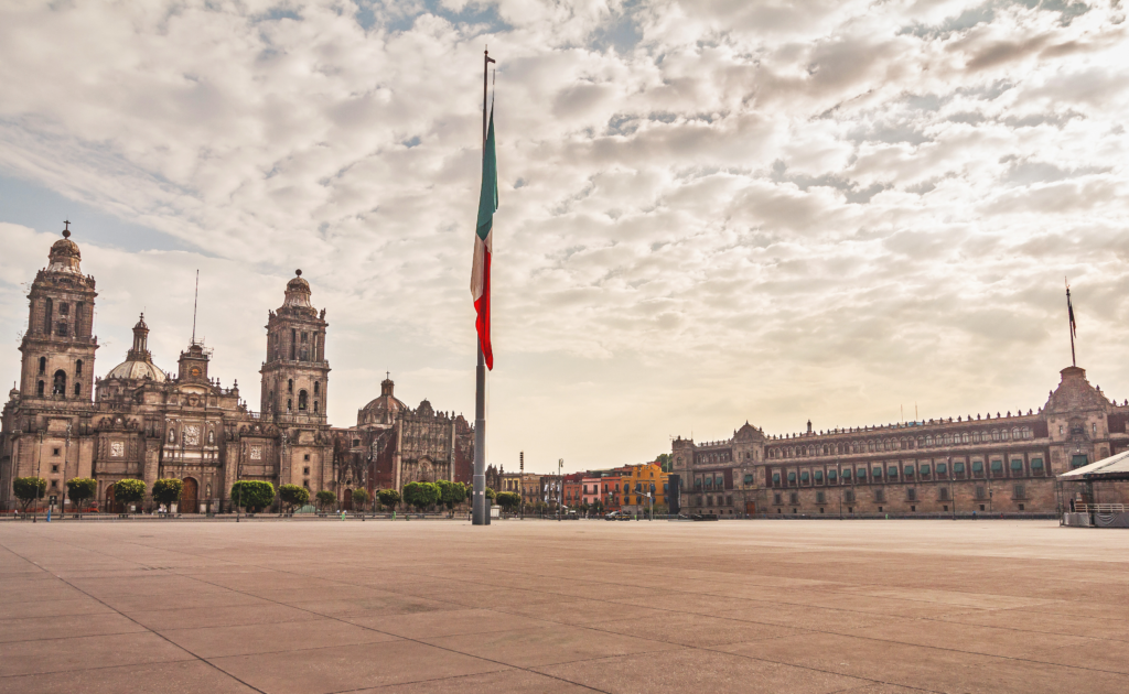 Landscape of the Mexico City Marathon