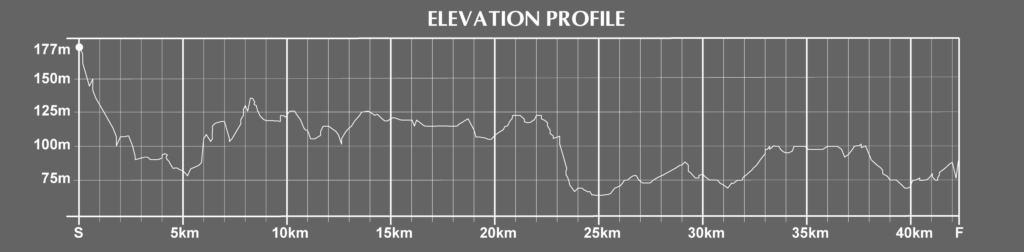 elevation of the los angeles marathon