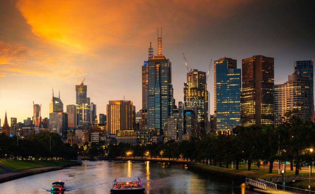 Landscape of the Melbourne Marathon