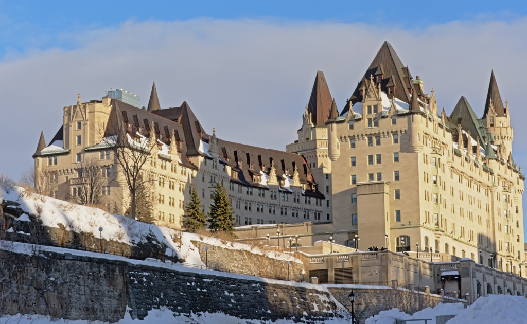 A view of Ottawa where the Ottawa Marathon is being held
