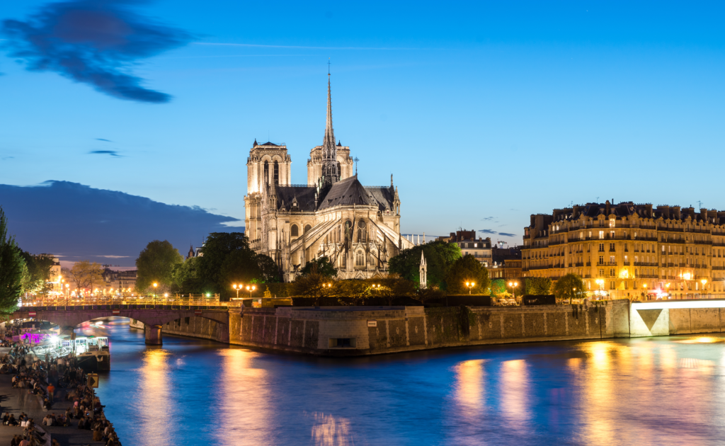 Landscape of the Paris Marathon