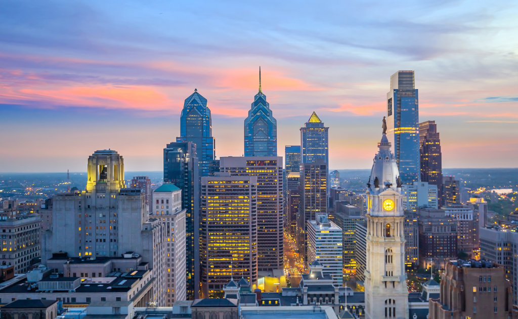 Landscape of the Philadelphia Marathon