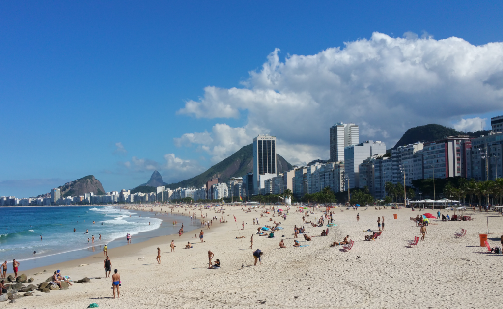 Landscape of the Rio De Janeiro Marathon