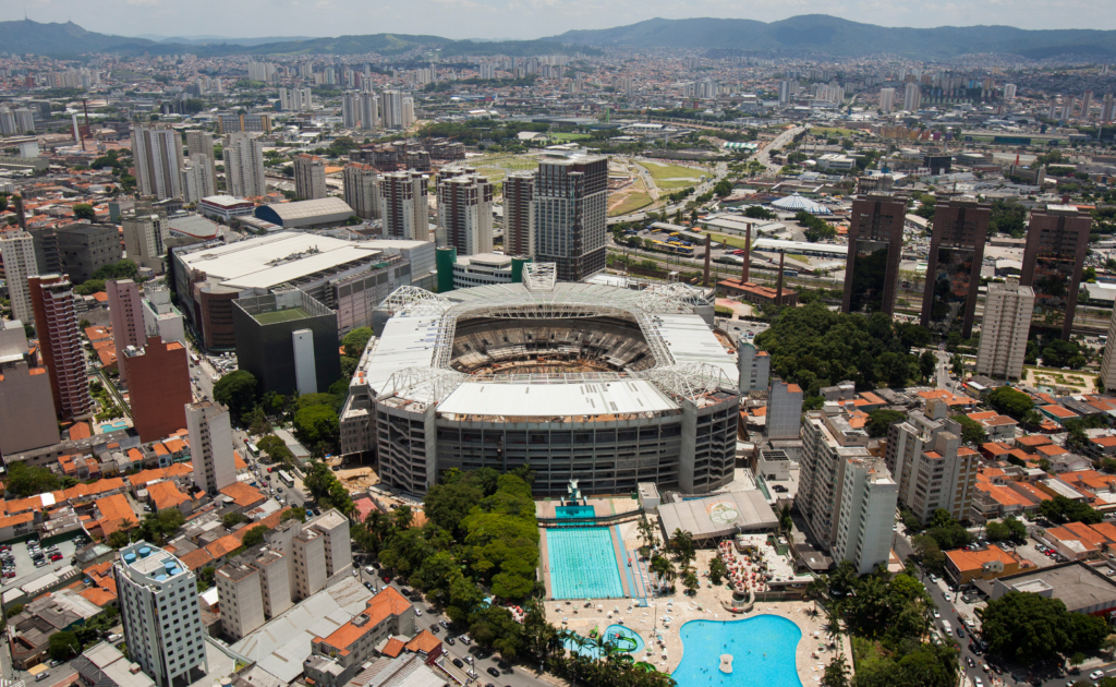 A View of São Paulo where the São Paulo International Marathon is being held