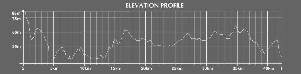 elevation of the sydney marathon