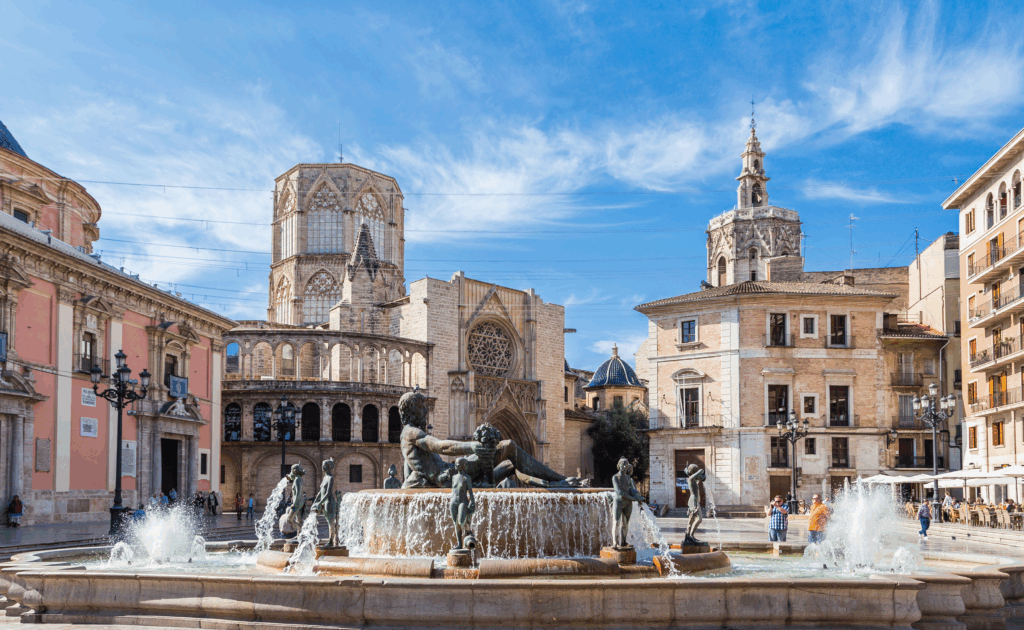 A View of Valencia where the Valencia Marathon is being held