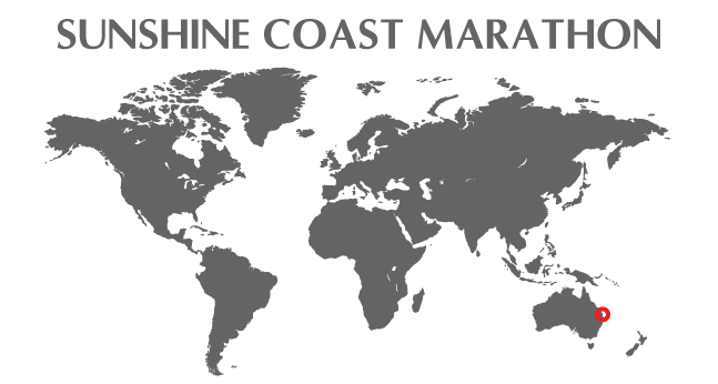 Location of Sunshine Coast
