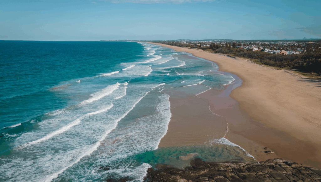 A View of the Sunshine Coast where the Sunshine Coast Marathon is being held