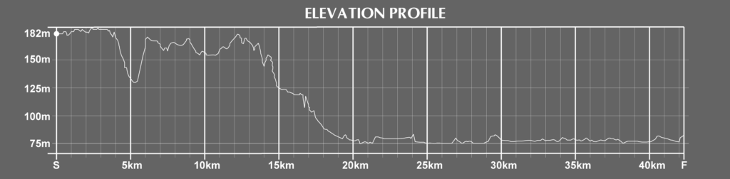 Toronto Marathon Course Elevation