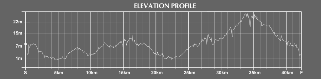 Valencia Marathon Course Elevation
