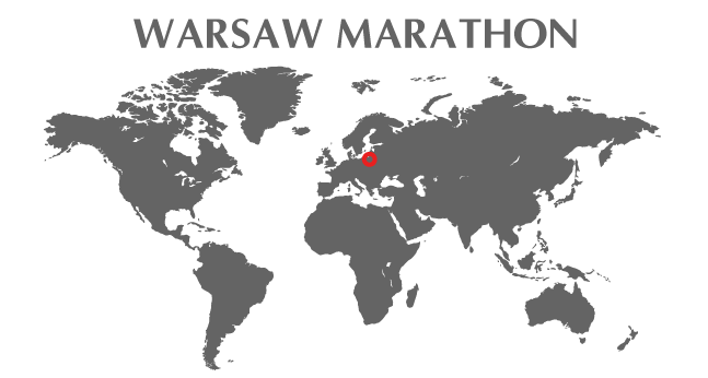 Location of Warsaw