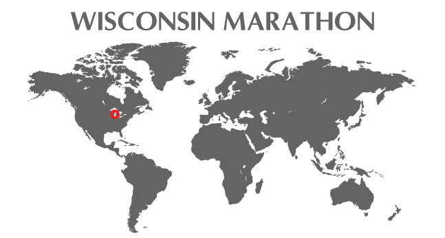 A View of Kenosha where the Wisconsin Marathon is being held
