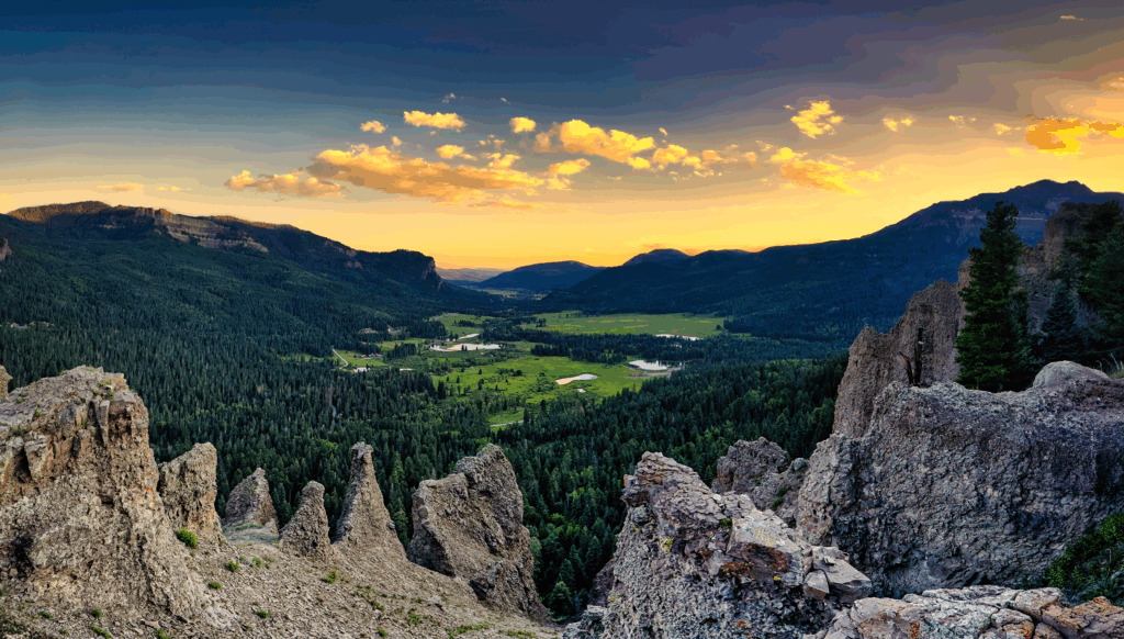 A View of Colorado Springs where the Colorado Springs Marathon is being held