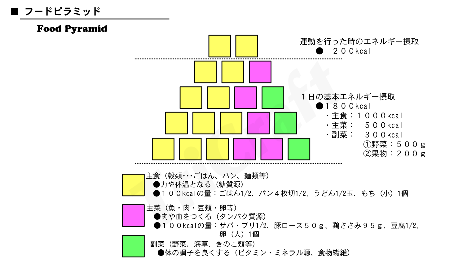 フードピラミッド