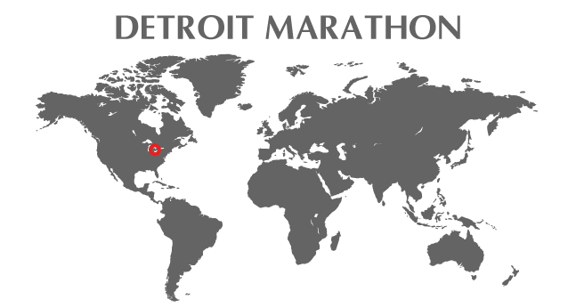 Location of Detroit