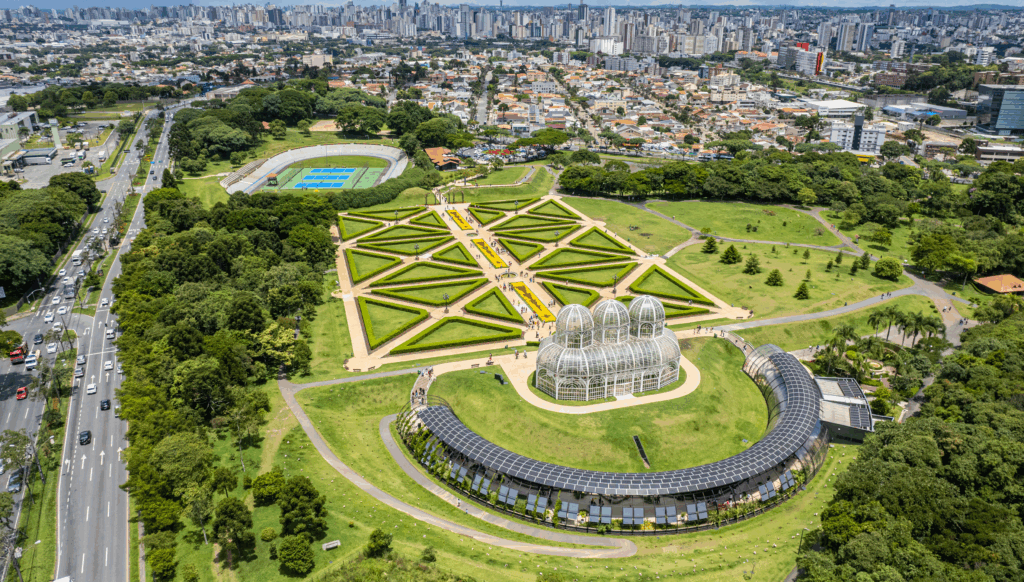 A View of Curitiba where the Curitiba Marathon is being held