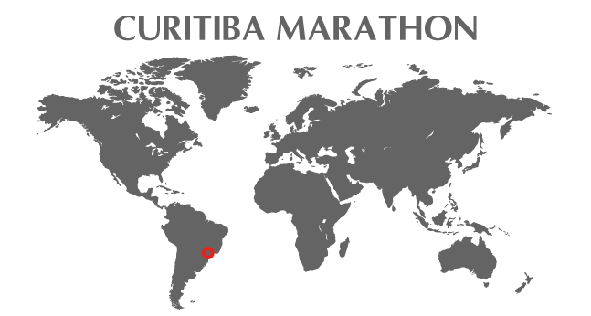 Location of Curitiba