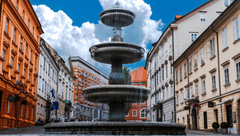 A View of Ljubljana where the Ljubljana Marathon is being held