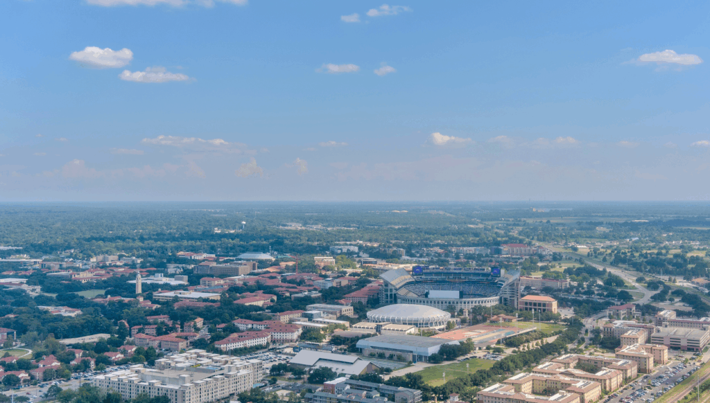 A View of Baton Rouge where The Louisiana Marathon is being held
