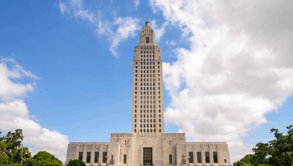 A View of Baton Rouge where The Louisiana Marathon is being held