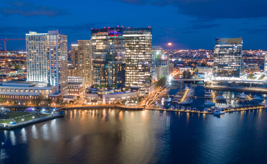 Landscape of the Baltimore Marathon