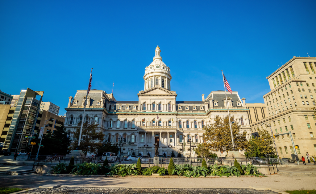 Landscape of the Baltimore Marathon