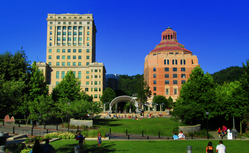 Landscape of the Asheville Marathon 