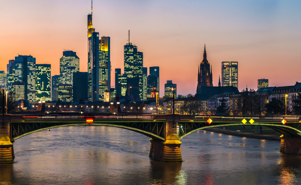 Landscape of the Frankfurt Marathon