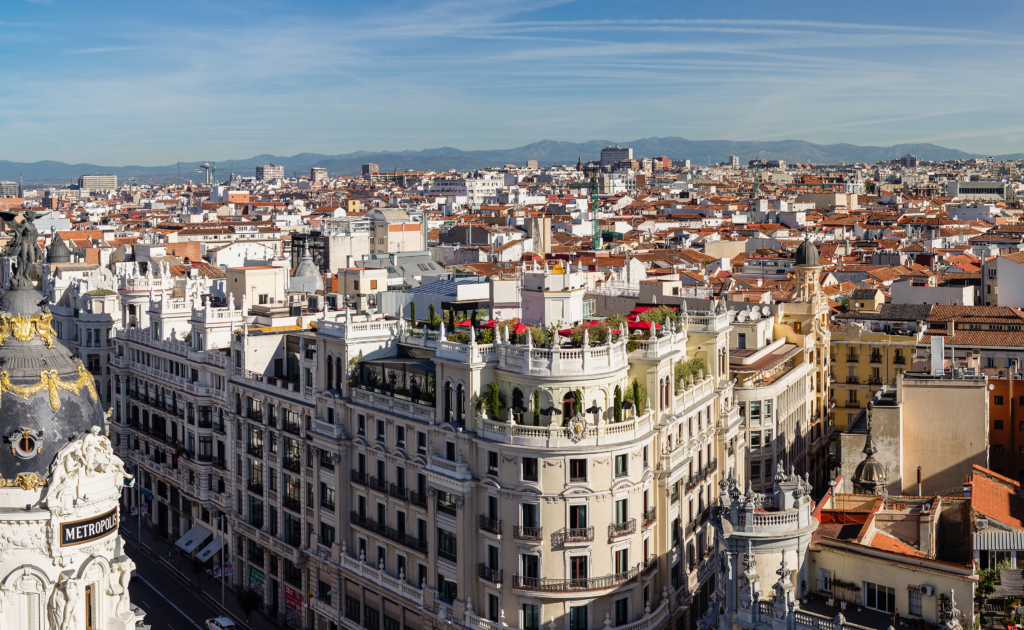 Landscape of the Madrid Marathon