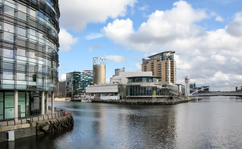 Landscape of the Manchester Marathon