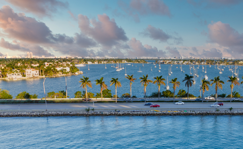 Landscape of the Miami Marathon