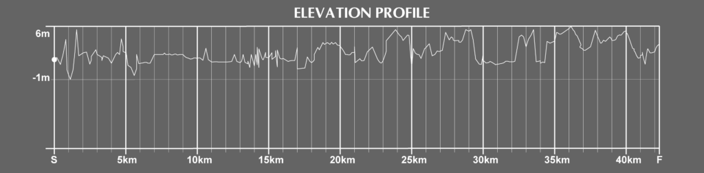 elevation of the miami marathon