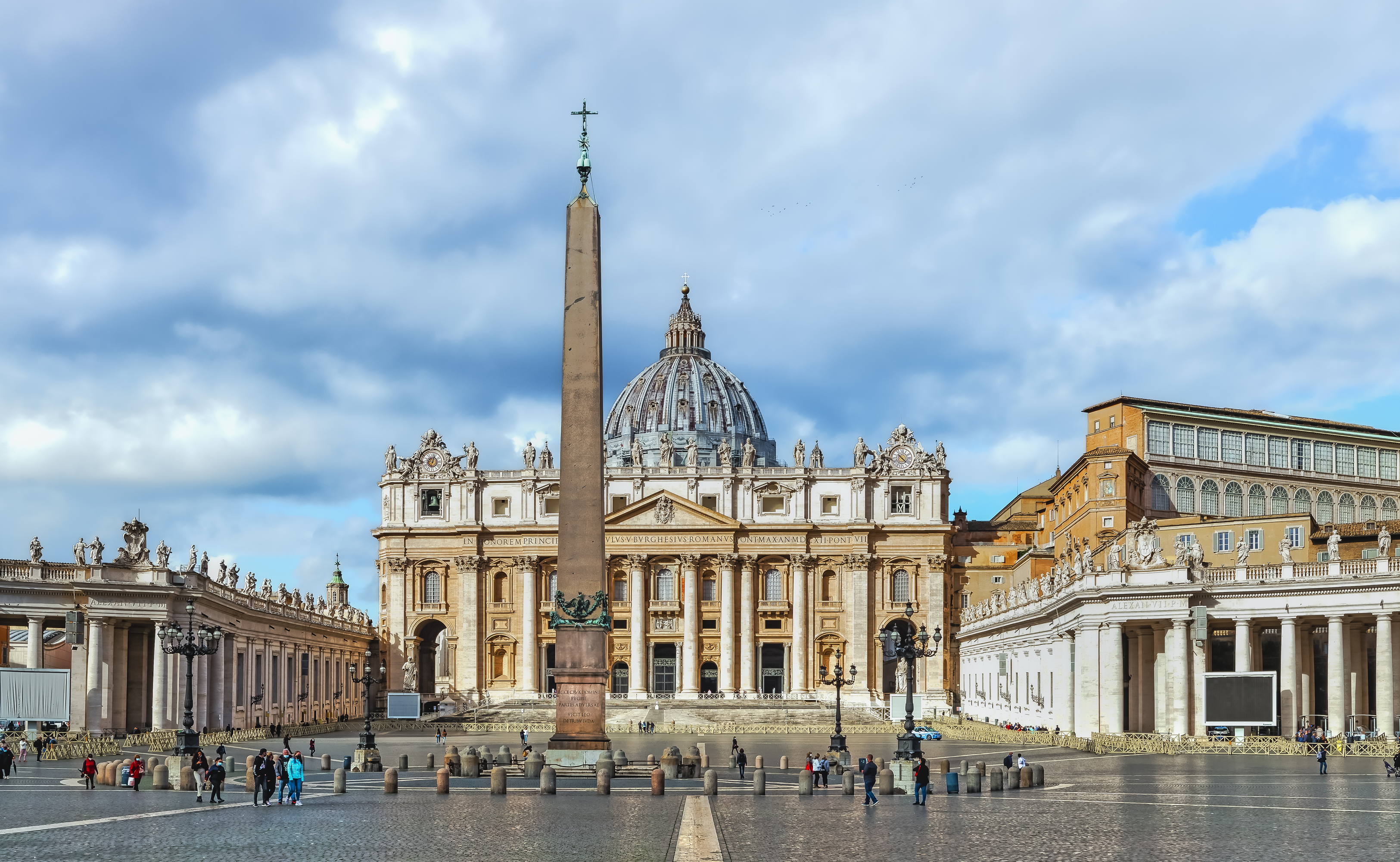 ローママラソンが行われるローマの風景