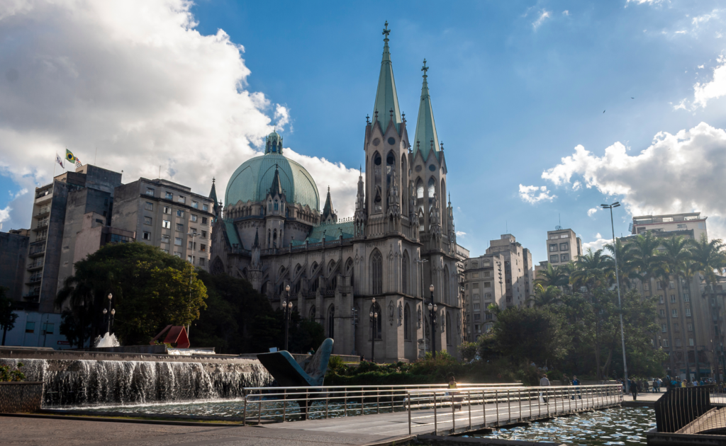 Landscape of the Sao Paulo International Marathon