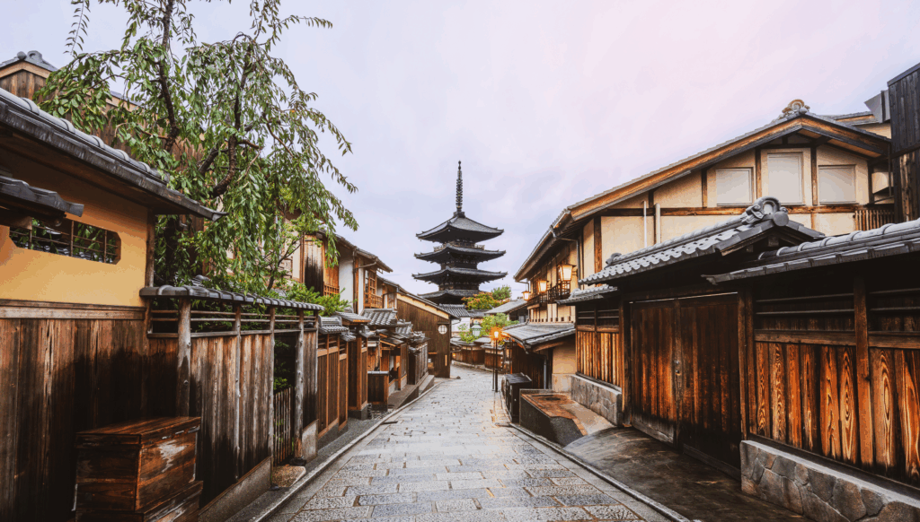京都マラソンが行われる京都の風景