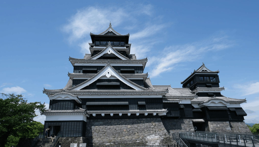 熊本城マラソンが行われる熊本の風景