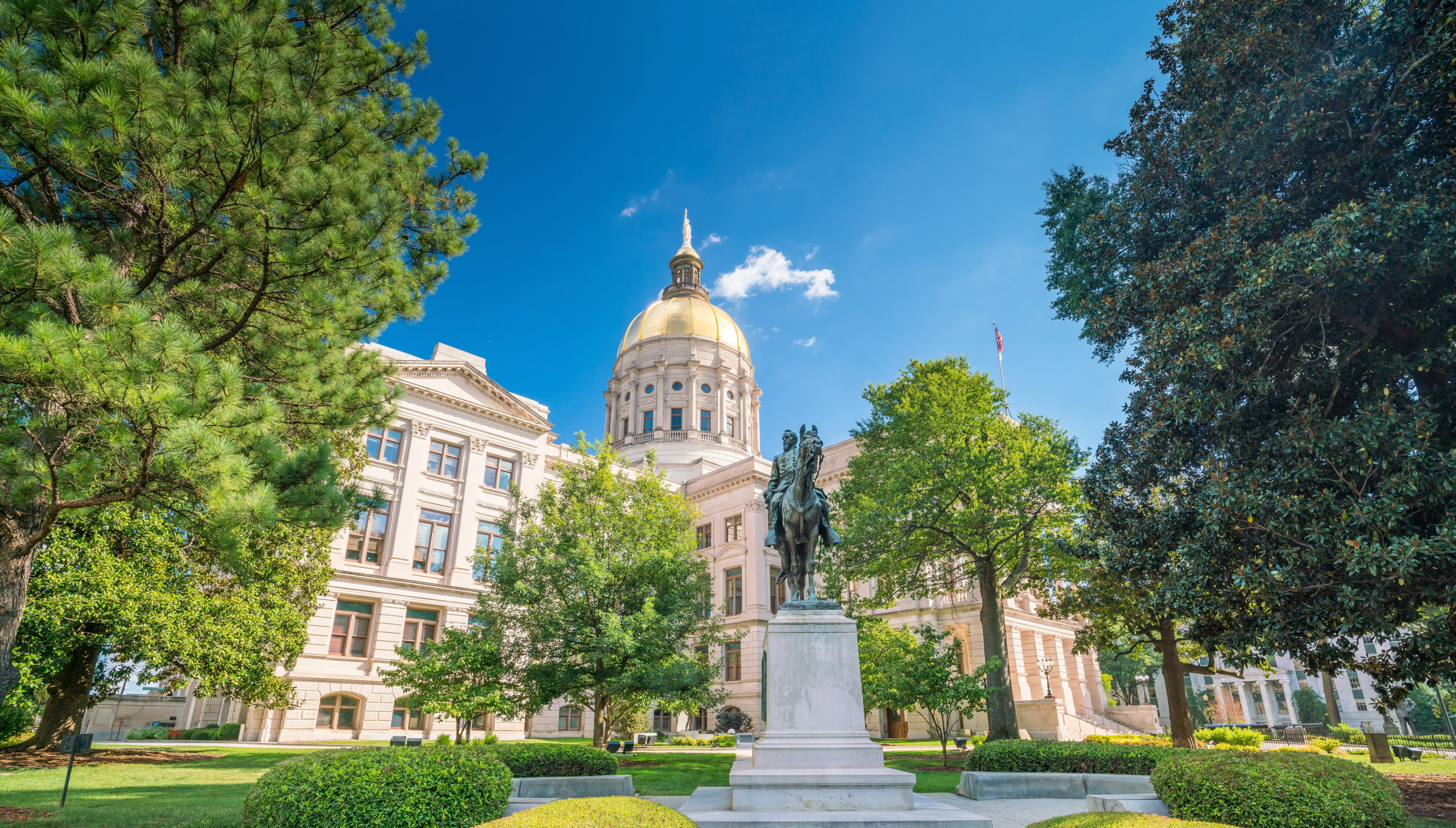 アトランタマラソンが行われるアトランタの風景